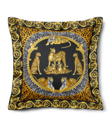 Harrods Versace Cotton-Satin Wild Cats Decorative Cushion 60cm x 60cm- Buy online at McGrocer
