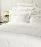 Harrods of London Tresco Embroidered King Duvet Cover Set 230cm x 220cm, UK version