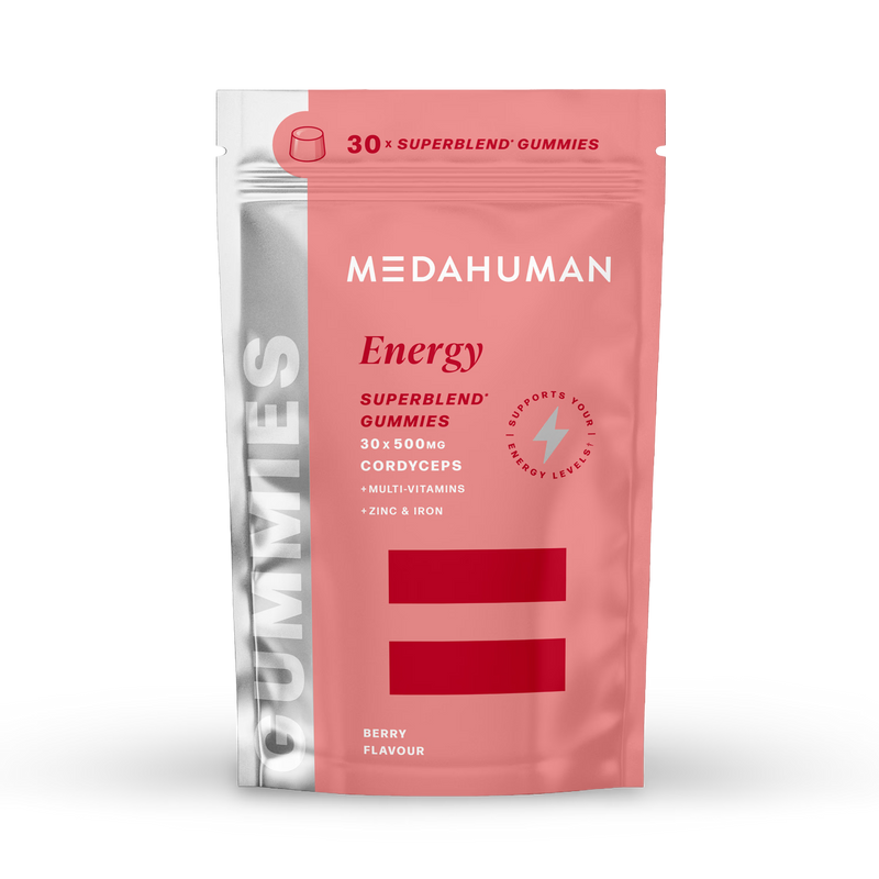 Medahuman energy gummies Superblend 30 gummies, UK version