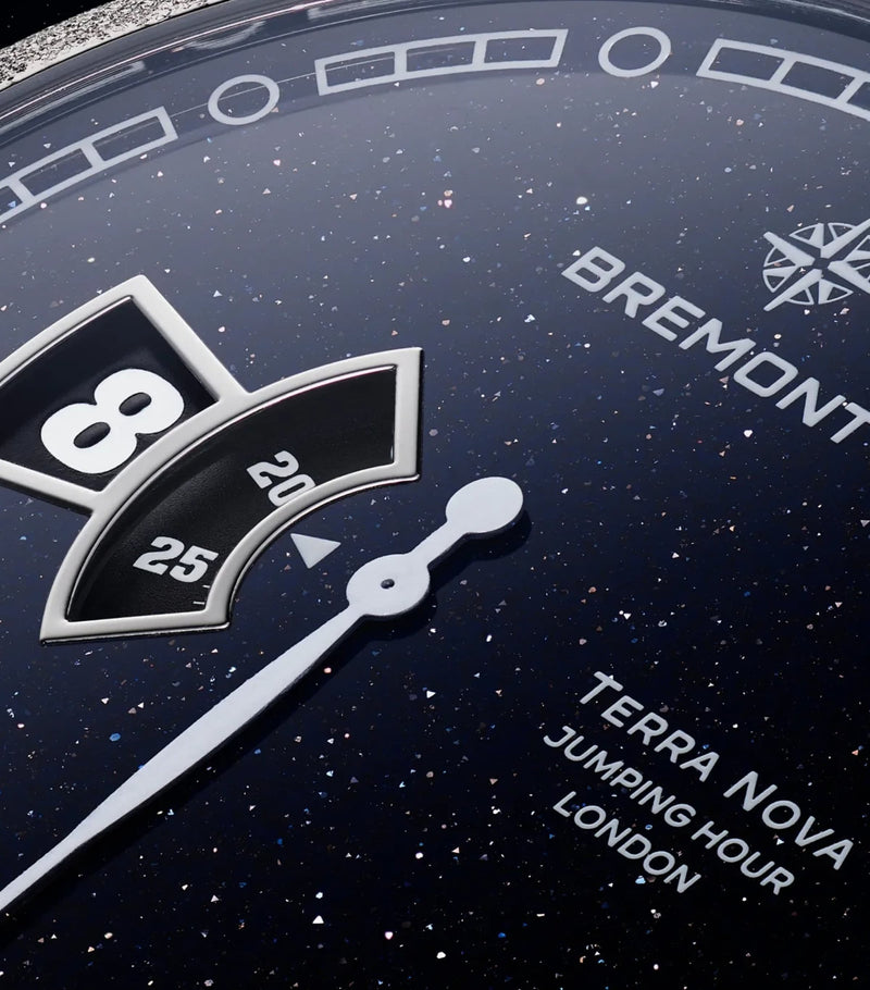 Bremont Jumping Hour Terra Nova watch 40.5mm, imported from the UK