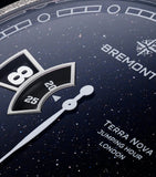 Bremont Jumping Hour Terra Nova watch 40.5mm, imported from the UK