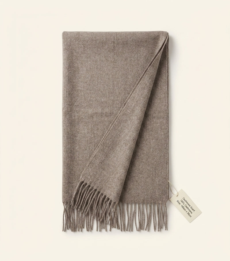 Burberry cashmere contrast check scarf - British product
