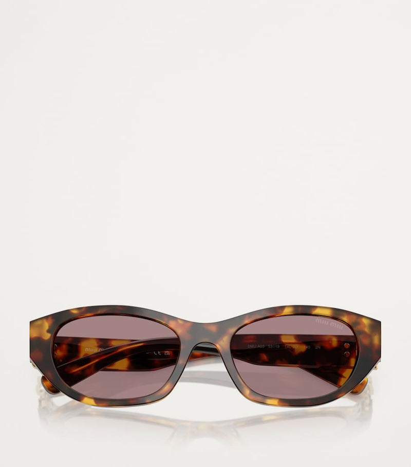 Miu Miu MUA03S square acetate sunglasses - British product