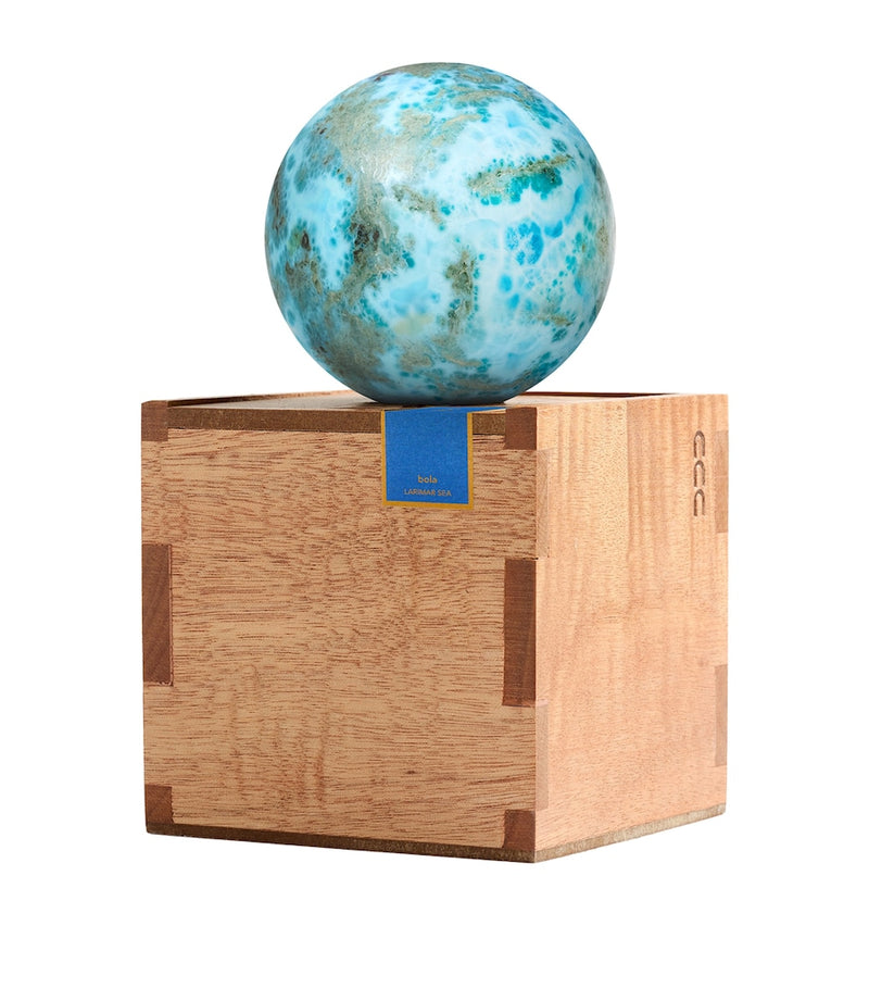 Marchanta Larimar Bola Sculpture 9cm (British brand)