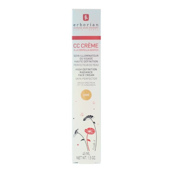 Erborian CC Creme High Definition Dore 45ml - British product