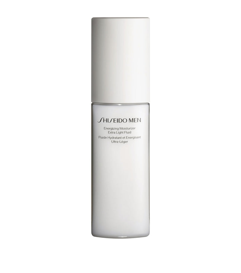 Shiseido men's extra light energizing face moisturizer fluid 100ml (British brand)