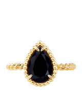 Harrods Boucheron Small Yellow Gold and Onyx Serpent Bohème Ring- Buy online at McGrocer
