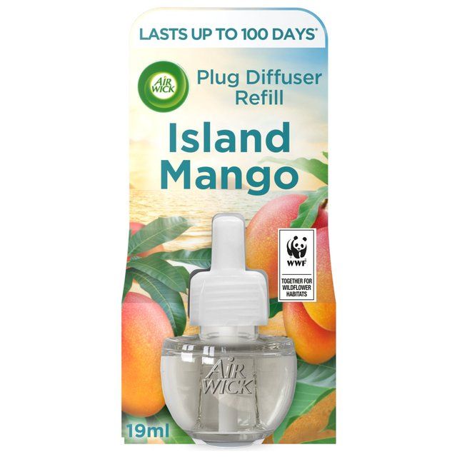 Airwick Pure Island Mango Plug In Refill   19ml - McGrocer