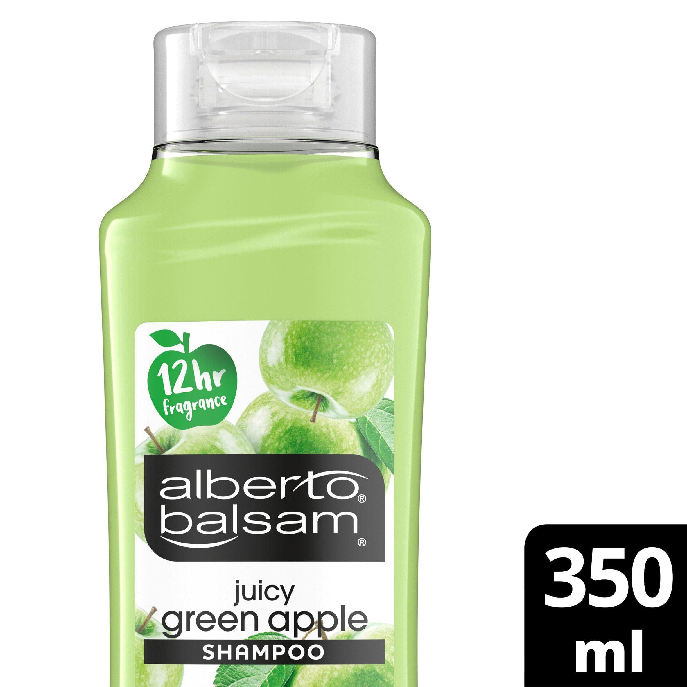 Alberto Balsam Juicy Green Apple Hair Shampoo 350ml - McGrocer