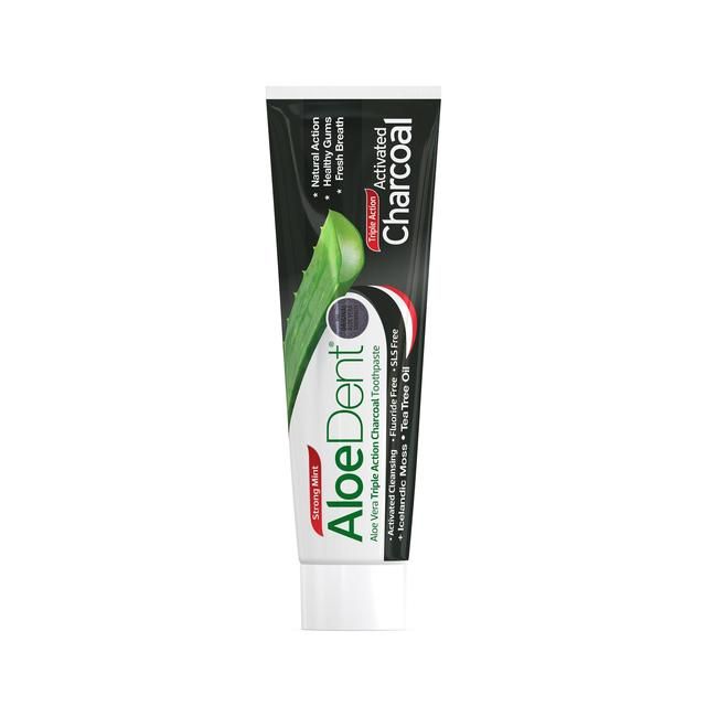AloeDent Charcoal Toothpaste 100ml - McGrocer