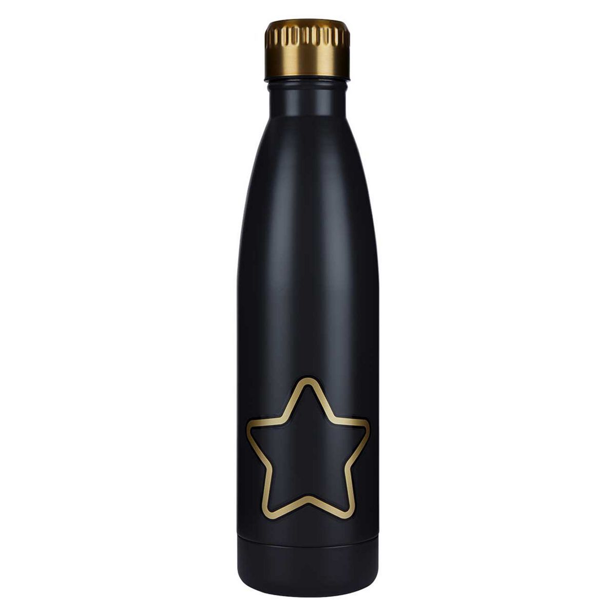 Alphabet Water Bottle Black Star - McGrocer