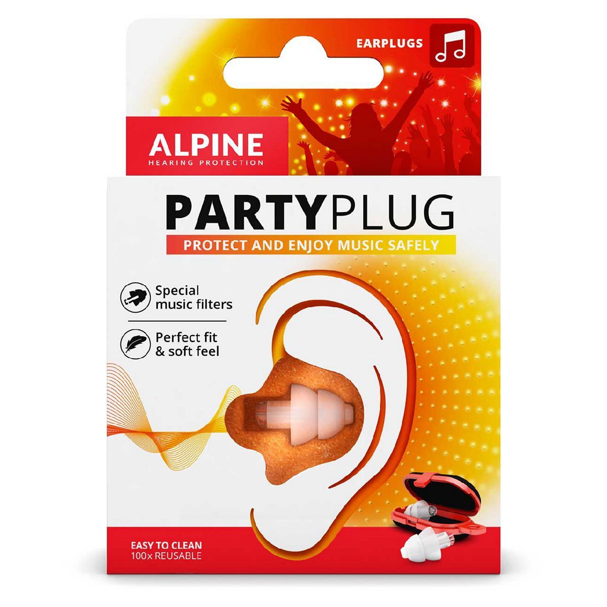 Alpine Partyplug Earplugs 1 Pair - McGrocer