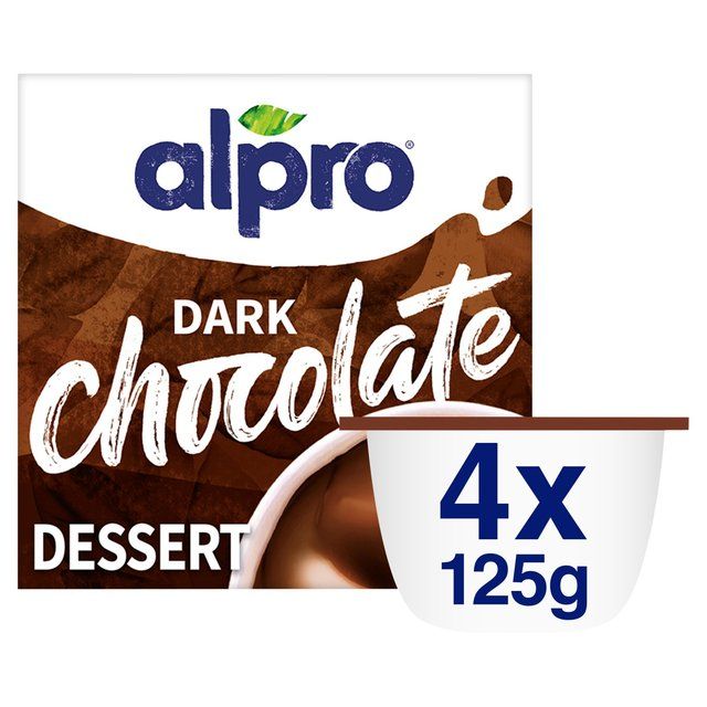 Alpro Dark Chocolate Dessert 4 x 125g - McGrocer