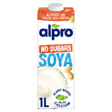Alpro Soya Milk No Sugars Long Life Dairy Alternative 1L - McGrocer
