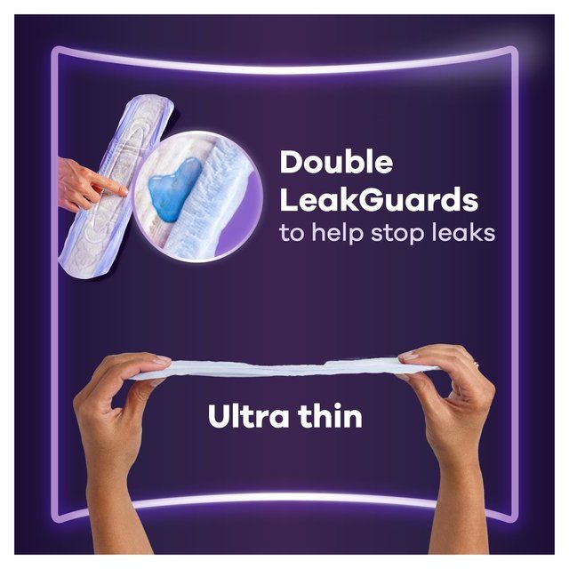 Always Discreet Incontinence Pads Ultimate Night   12 per pack - McGrocer