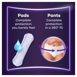 Always Discreet Incontinence Pads Ultimate Night   12 per pack - McGrocer
