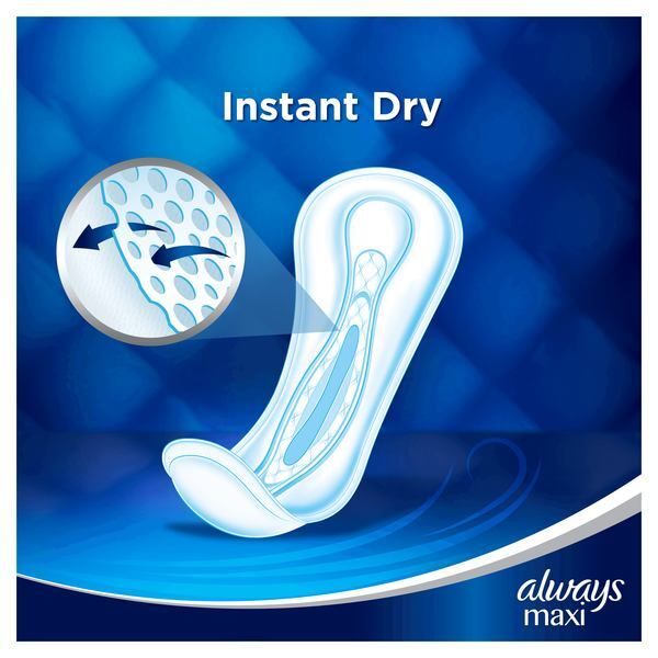 Always Maxi Night Sanitary Towels x9 - McGrocer