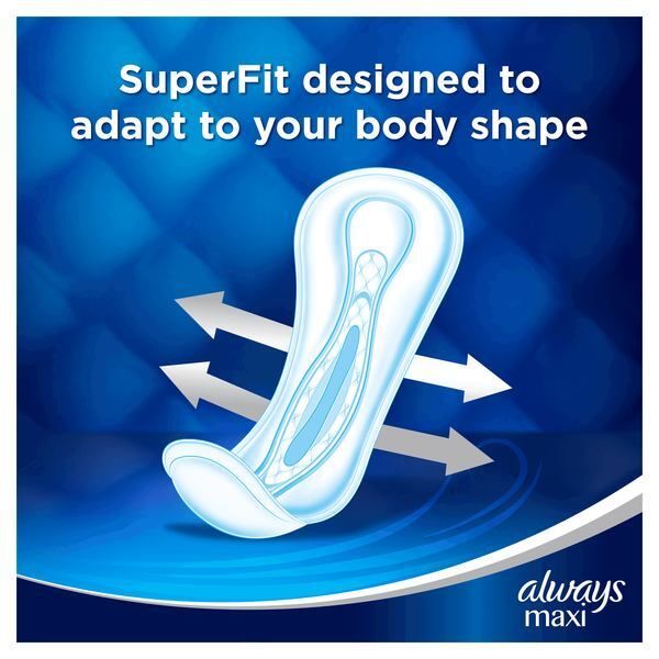 Always Maxi Night Sanitary Towels x9 - McGrocer