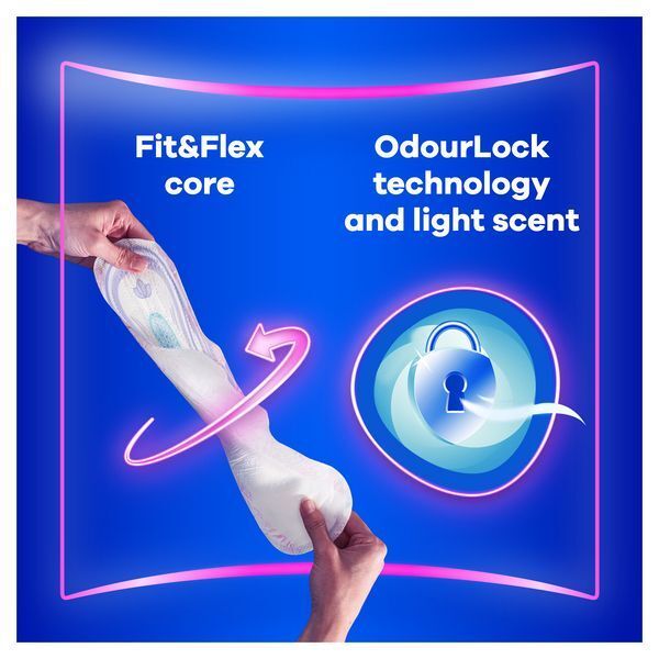 Always Platinum Day&Night Sanitary Towels With Wings 16 Pads - McGrocer