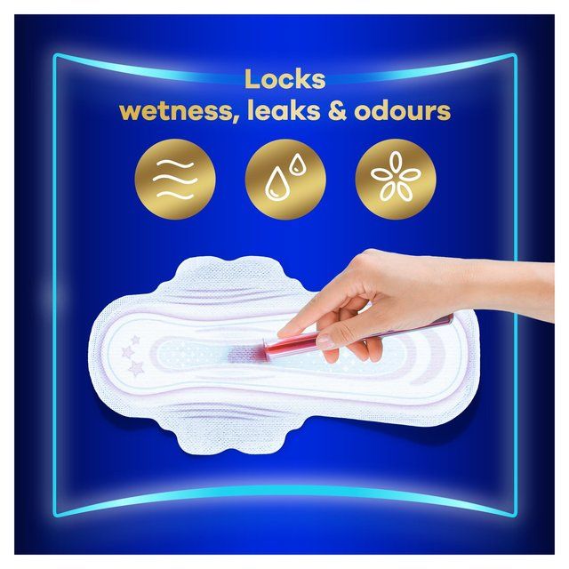 Always Sanitary Towels Ultra Secure Night (Size 4) Wings 8 per pack - McGrocer