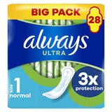 Always Ultra Sanitary Towels Normal (Size 1) x28 Pads - McGrocer