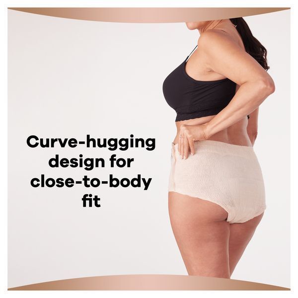 Always Discreet Boutique Beige Incontinence Pants x8 - McGrocer