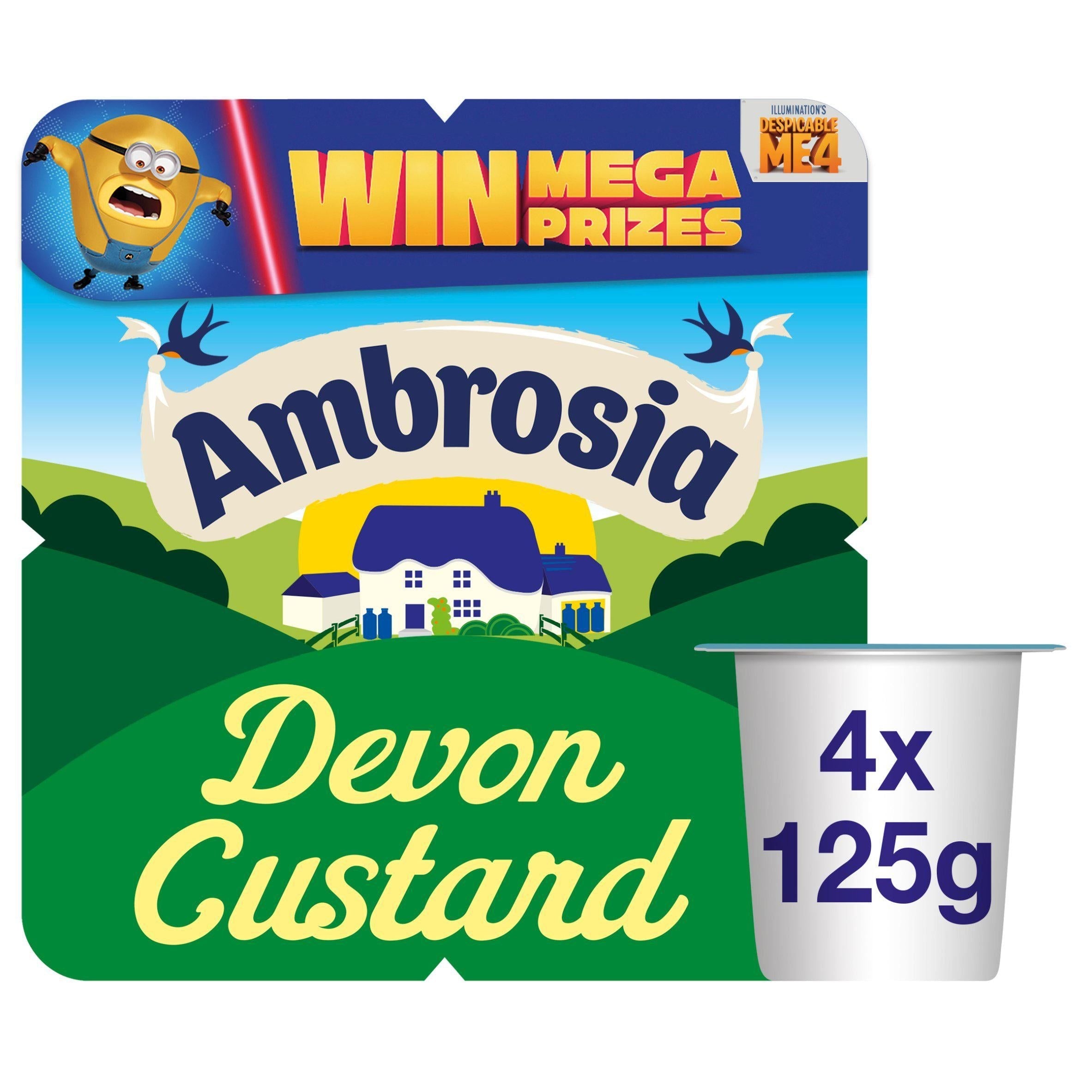 Ambrosia Custard Pots 4x125g - McGrocer