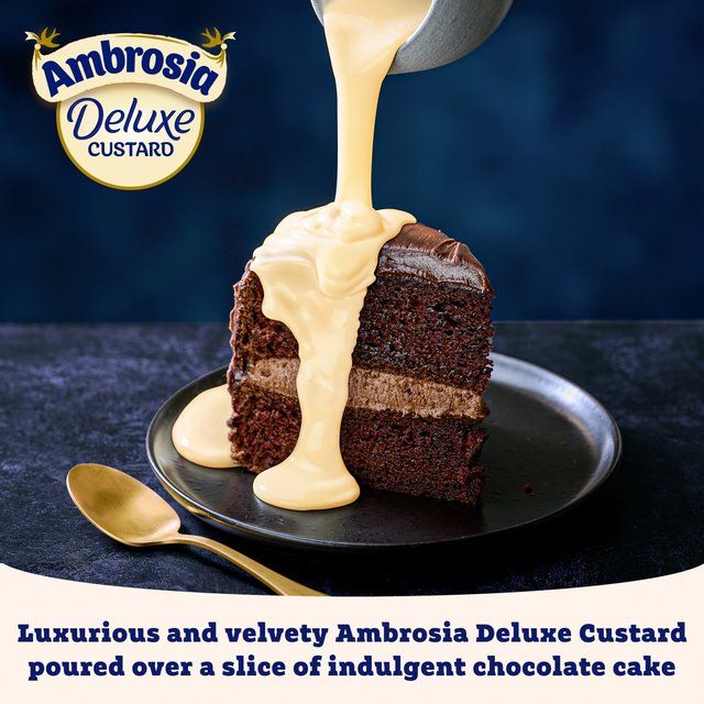 Ambrosia Deluxe West Country Cream Custard Can 400g - McGrocer