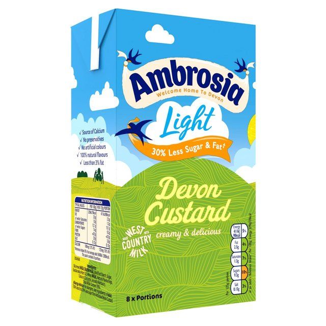 Ambrosia Light Devon Custard 1kg - McGrocer