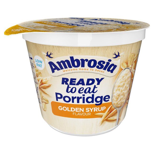 Ambrosia Ready to Eat Porridge Golden Syrup 210g - McGrocer