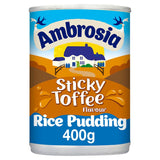 Ambrosia Sticky Toffee Flavour Rice Pudding 400g - McGrocer