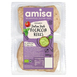 Amisa Organic Gluten Free Focaccia Rolls 220g - McGrocer