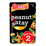 Amoy Roasted Peanut Satay Stir Fry Sauce   120g - McGrocer