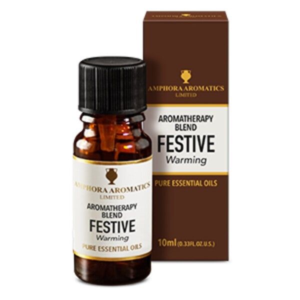 Amphora Aromatics Festive Aromatherapy Blend Warming 10ml - McGrocer