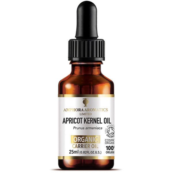 Amphora Aromatics Organic Apricot Kernel Oil 25ml - McGrocer