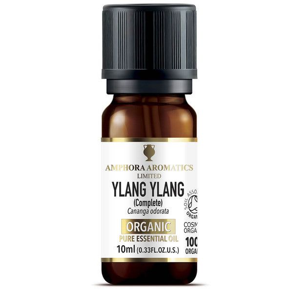 Amphora Aromatics Organic Ylang Ylang Essential Oil 10ml - McGrocer