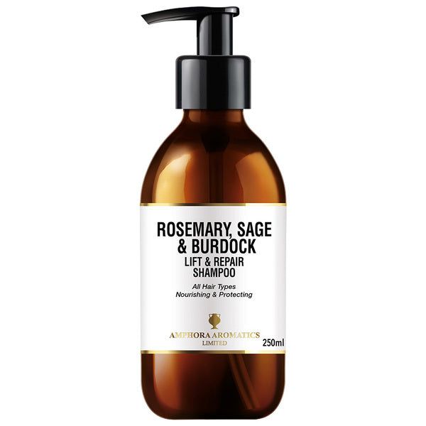 Amphora Aromatics Rosemary, Sage & Burdock Shampoo 250ml - McGrocer