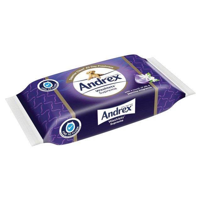 Andrex Supreme Washlets 40 per pack - McGrocer
