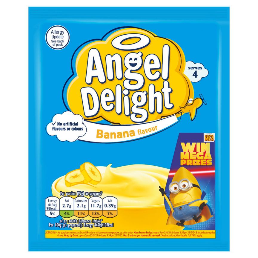 Angel Delight Banana Instant Dessert Mix - McGrocer
