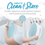 Angelcare Soft Touch baby bath support Aqua, UK version