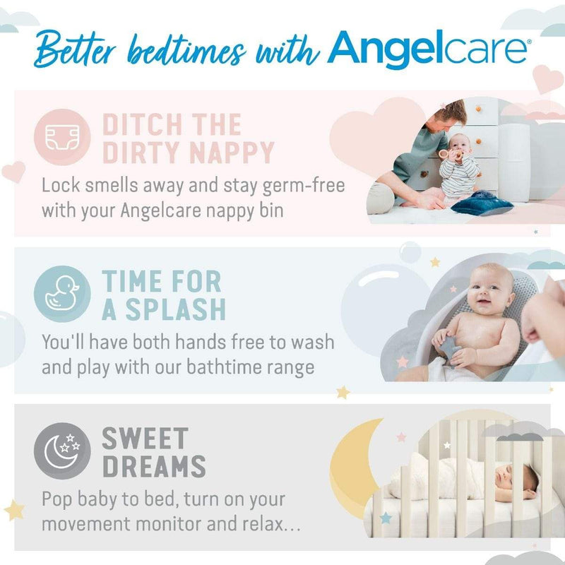 Angelcare Soft Touch baby bath support grey (British brand)