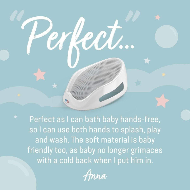Angelcare Soft Touch baby bath support grey (British brand)