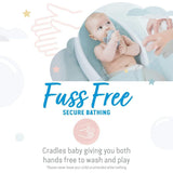 Angelcare Soft Touch baby bath support grey (British brand)
