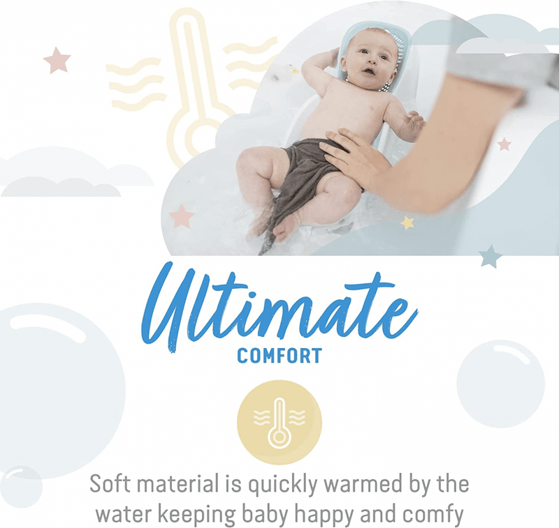 Angelcare Soft Touch Mini Bath Support in Aqua, UK version