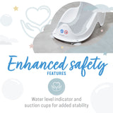 Angelcare baby bath support grey - British product