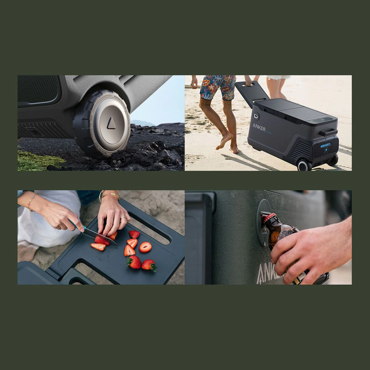 Anker EverFrost 50L Dual-Zone Electric Powered Cooler - McGrocer