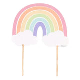 Anniversary House Pastel Rainbow Cake Topper - McGrocer