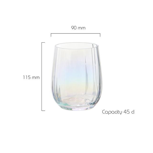 Anton Studio Designs Palazzo Tumblers Set of 2 400ml Lustre 2 per pack - McGrocer