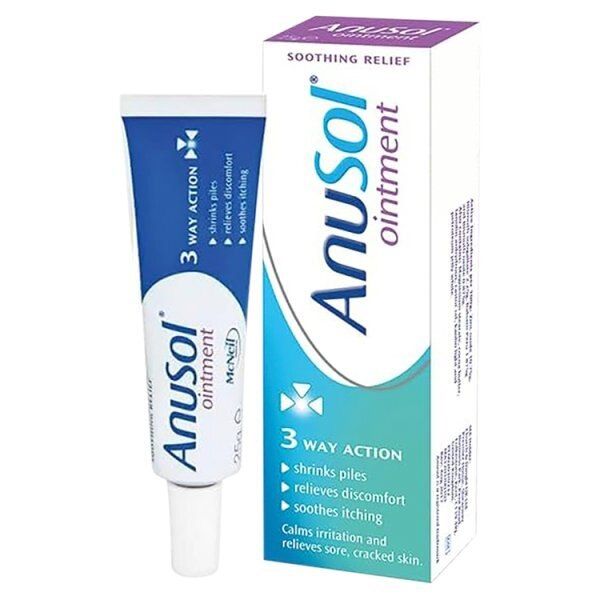 Anusol Haemorrhoid and Piles Ointment 25g - McGrocer
