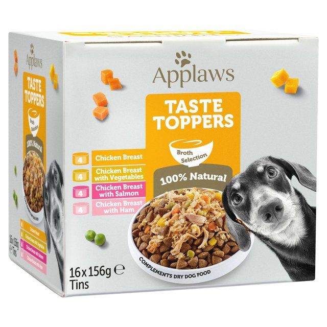 Applaws Taste Topper Dog Broth Tin Mixed Multipack 16 x 156g - McGrocer